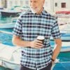 Short Sleeve Oxford Check Shirt
