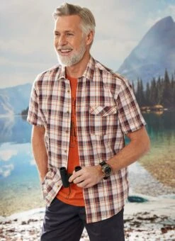 Seersucker Check Shirt