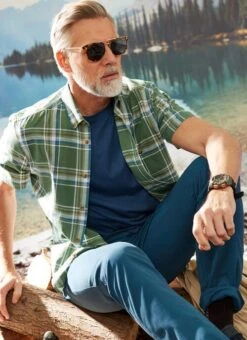 Sulb Cotton Short Sleeve Check Shirt