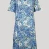 Blue Print Dress