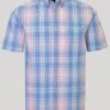 Cotton Short Sleeve Check Shirt