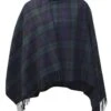 Wool Mix Tartan Serape