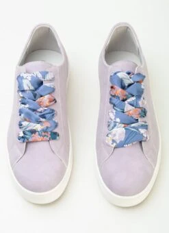Lilac Lace Up Trainer -Outlet The Wardrobe Edit Store 40631pvs 40816887bbbaf57