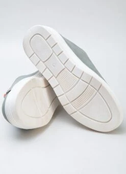 Green Lace Up Trainer -Outlet The Wardrobe Edit Store 40635pvs a78ea02c0a12d5e