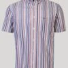 Stripe Short Sleeve Shirt