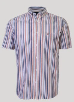 Stripe Short Sleeve Shirt