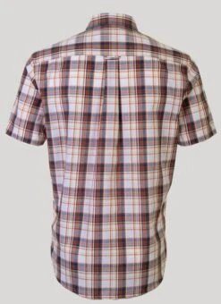 Seersucker Check Shirt -Outlet The Wardrobe Edit Store 40800pvs 5828b09712ee06b