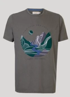 Green Graphic Print T-Shirt