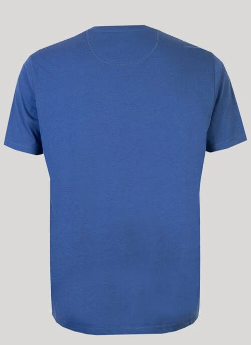 Blue Graphic Print T-Shirt 2 Blue Graphic Print T-Shirt - Image 2