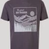 Grey Graphic Print T-Shirt