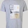 Grey Digital Print T-Shirt