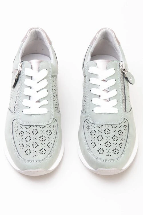 Green Side Zip Trainer 3 Green Side Zip Trainer - Image 3