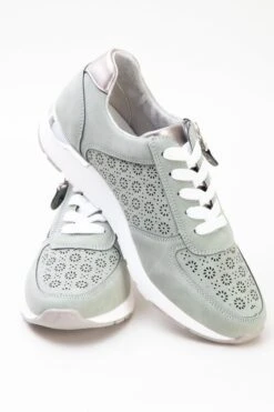 Green Side Zip Trainer