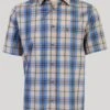 Large Check Short Sleeve Shirt
