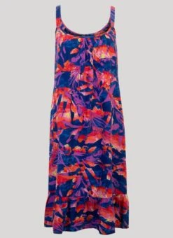 Tropical Printed Sundress