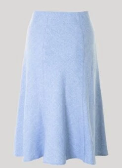 Blue Lined Skirt 27" -Outlet The Wardrobe Edit Store 41698pvs ad48c21e8afe69b