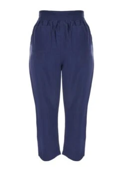 Navy Pull On Trousers 5 Navy Pull On Trousers -Outlet The Wardrobe Edit Store 41879pvs 4da5b57bab95098