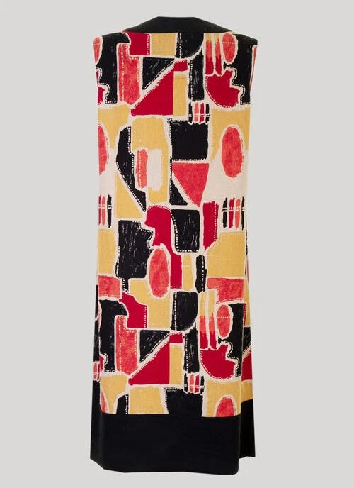 Earth Geo Print Dress 3 Earth Geo Print Dress - Image 3