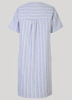 Blue Striped Dress -Outlet The Wardrobe Edit Store 41988pvs d2094bc7a624147