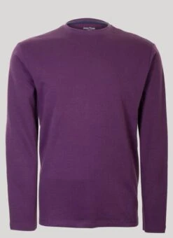 Long Sleeve Crew Neck Jersey Top