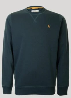Green Crew Neck Sweatshirt