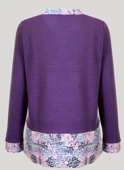 Purple 2-in-1 Jumper 2 Purple 2-in-1 Jumper - Image 2