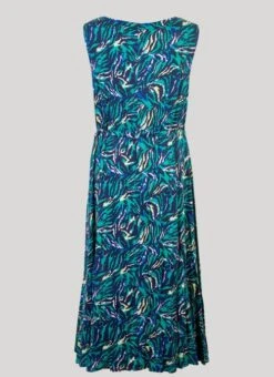 Printed Jersey Column Dress -Outlet The Wardrobe Edit Store 42557pvs 2d35fa760ea00cb