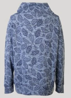Blue Printed Cowl Top -Outlet The Wardrobe Edit Store 42604pvs 69e5d71f11a2e17