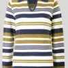 Collared Stripe Jumper