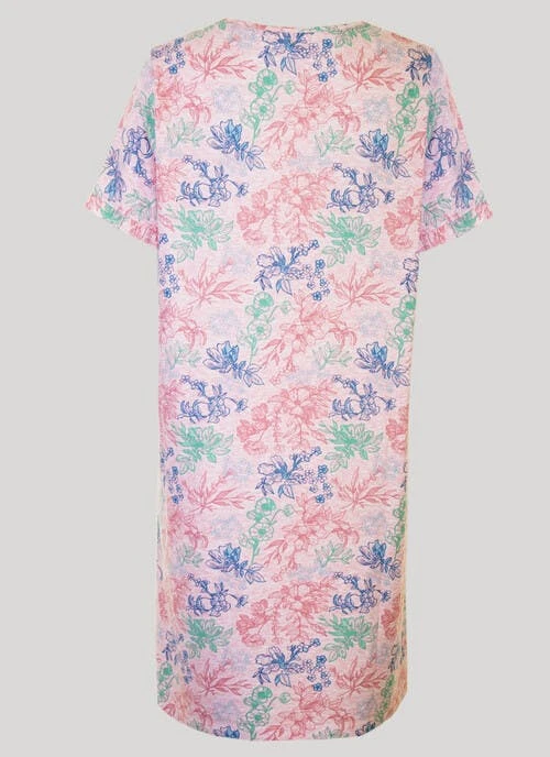 Pink Print Nightie 3 Pink Print Nightie - Image 3