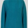 Teal Turtle Neck Jumper