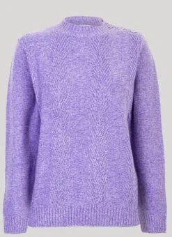 Lilac Turtle Neck Jumper