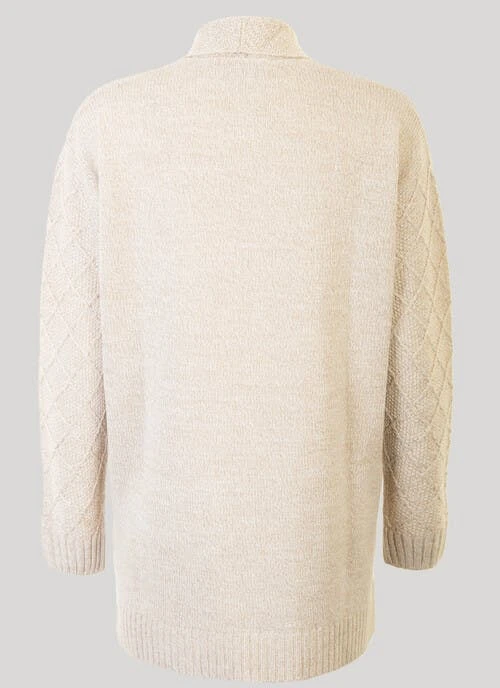 Stone Edge To Edge Cardigan 2 Stone Edge To Edge Cardigan - Image 2