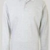 Grey Long Sleeve Polo Top
