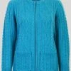 Turquoise Textured Cardigan