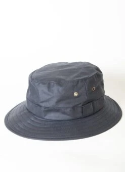 Navy Fisherman's Wax Hat