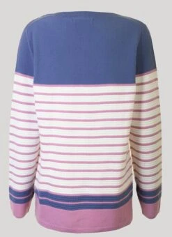 Boatneck Stripe Jumper -Outlet The Wardrobe Edit Store 43379pvs f6e5b7c8c083e76