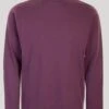 Purple Roll Neck Jersey Top
