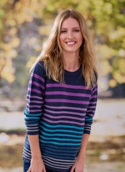 Navy Stripe Jumper