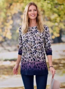 Beige Print Tunic
