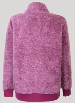 Raspberry Sherpa Jacket -Outlet The Wardrobe Edit Store 43760pvs 654b23791be2260