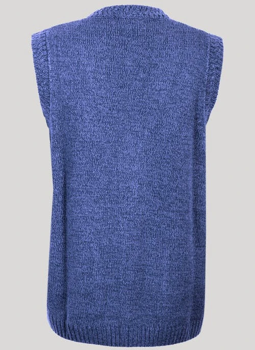 Blue Waistcoat 3 Blue Waistcoat - Image 3