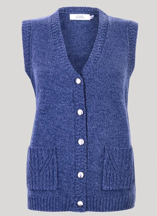 Blue Waistcoat 2 Blue Waistcoat - Image 2