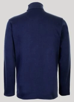 Navy Roll Neck Jersey Top -Outlet The Wardrobe Edit Store 44105pvs 6c841d6148ca3c7