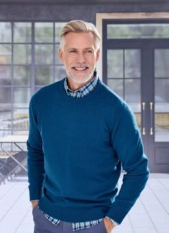 Crew Neck Knitted Jumper