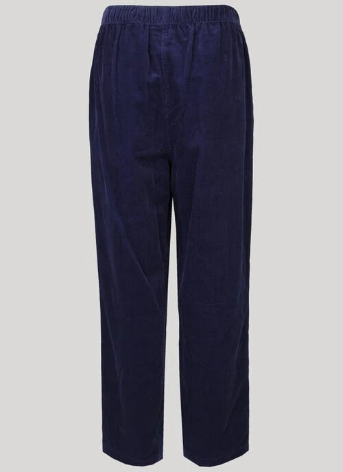 Navy Cord Trouser 2 Navy Cord Trouser - Image 2