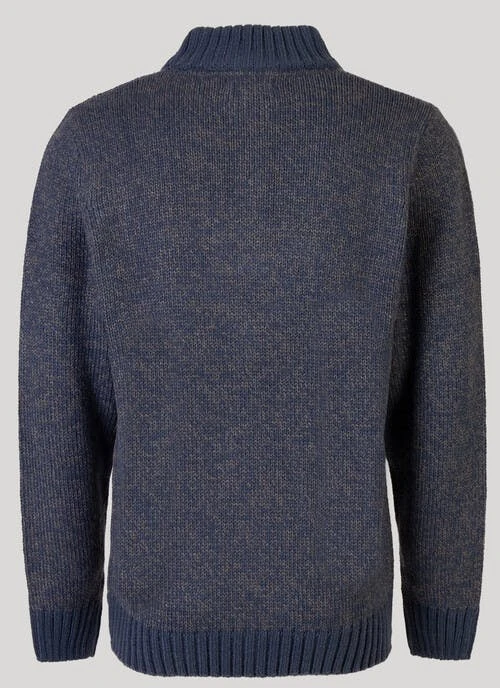 Navy Half Zip Jumper 2 Navy Half Zip Jumper - Image 2