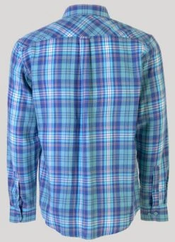 Aqua Long Sleeve Check Shirt 5 Aqua Long Sleeve Check Shirt -Outlet The Wardrobe Edit Store 44366pvs ee8c99399ba4121