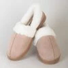 Beige Suedette Slipper