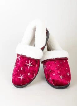 Raspberry Star Slipper